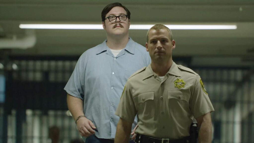 NETFLIXEven at 6 feet 5 inches tall, Sebastopol native and Analy High student Cameron Britton had to wear lifts in his shoes to portray real-life serial killer Edmund Kemper, who stand 6 feet 9 in the Netflix series 'Mindhunter,' about FBI serial killer profilers.