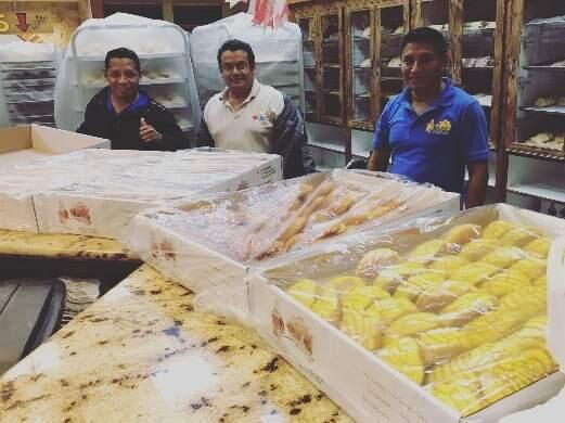A few of the El Bolillo Bakery workers (GOFUNDME)
