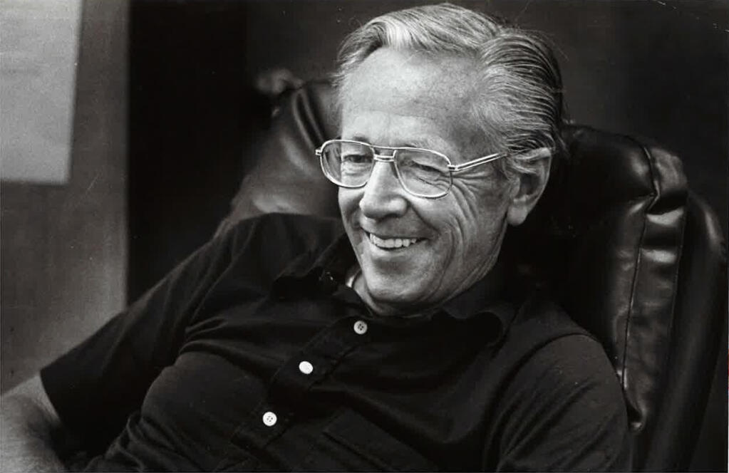 Charles M. Schulz in 1978. (The Press Democrat archives)