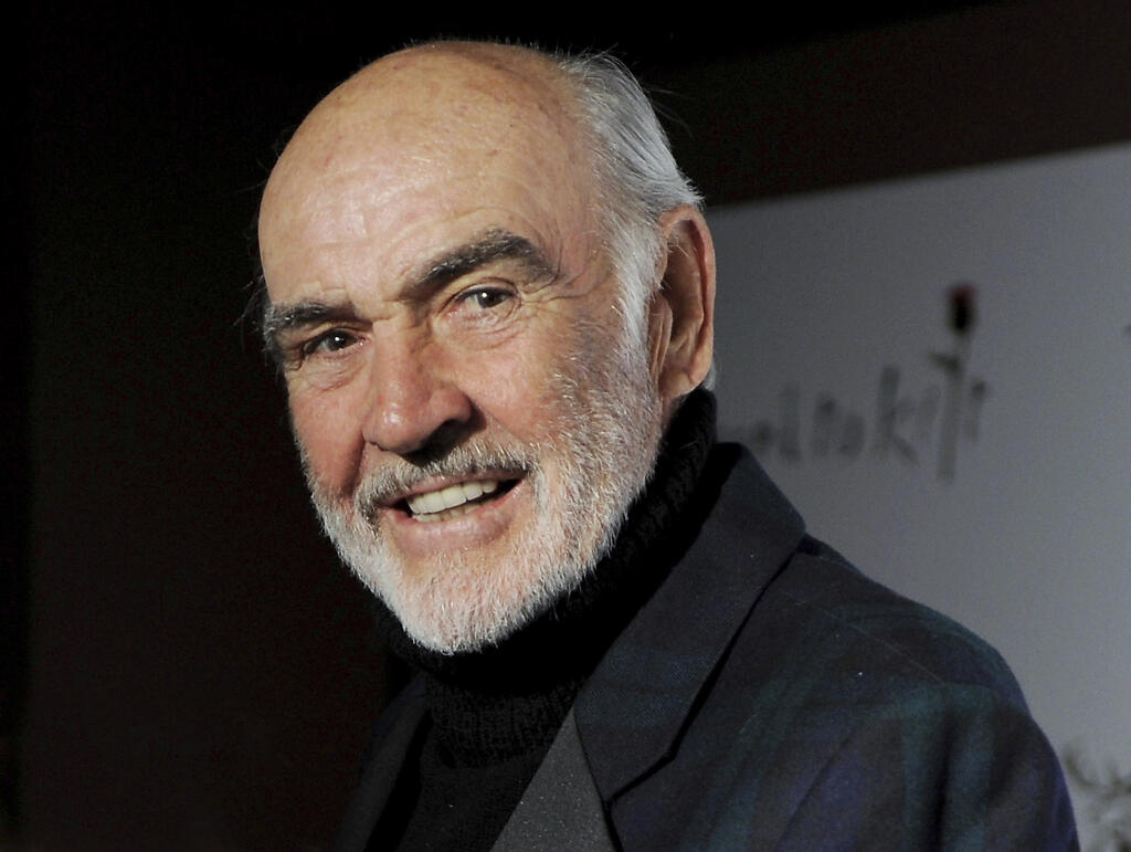 Sir Sean Connery attends the 7th Annual 'Dressed To Kilt' charity fashion show to kick off Tartan Week on Monday, Mar. 30, 2009 in New York. (AP Photo/Evan Agostini)