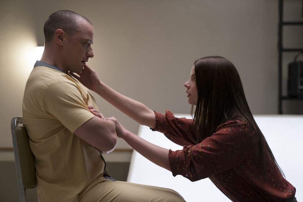 James McAvoy and Anya Taylor in 'Glass.'