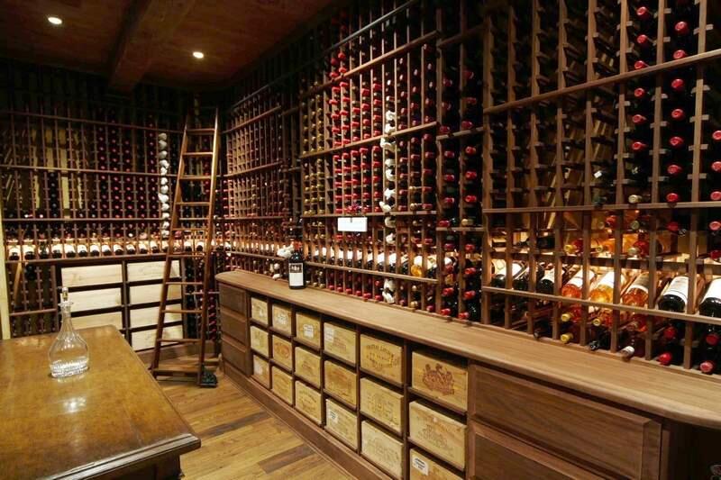 Home wine cellar. (Photo by Vintage Wine Rooms)