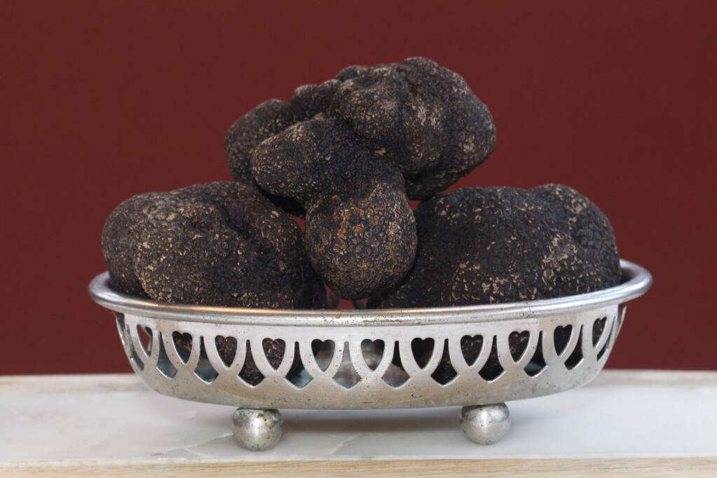 Black Perigord truffles (Faith Echtermeyer)