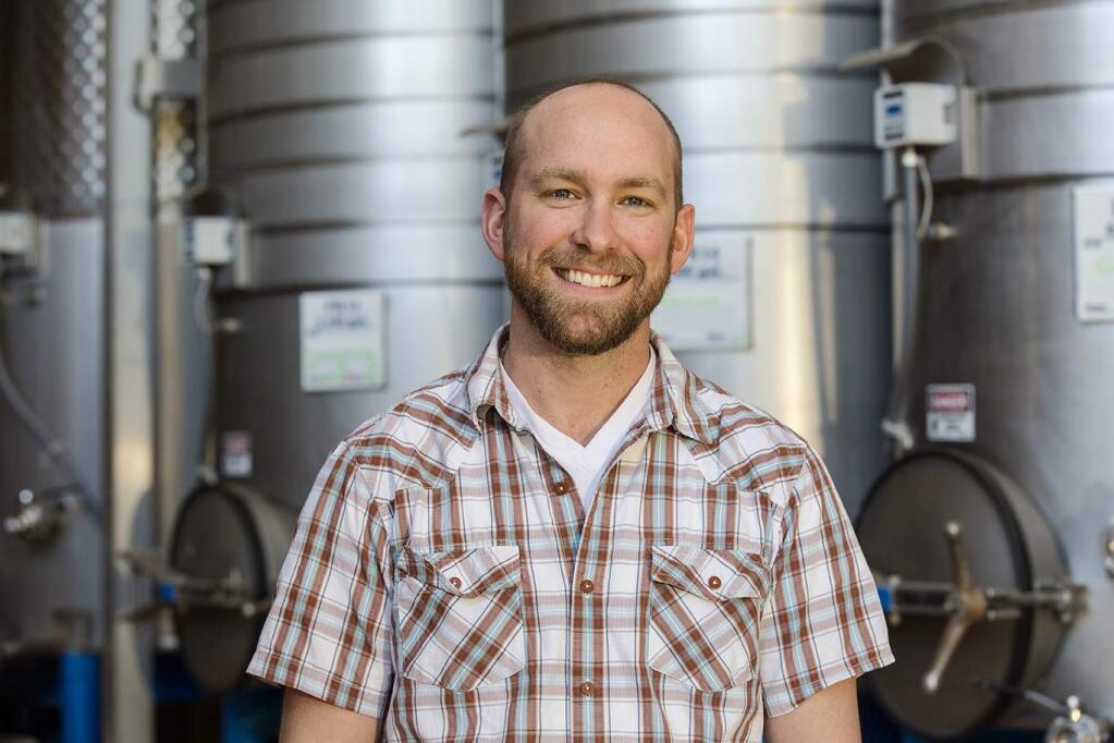 Richie Allen, director of marketing and consumer relations, Rombauer Vineyards, St. Helena, is among North Bay Business Journal's 2017 Forty Under 40 list of remarkable professionals younger than 40. (PROVIDED PHOTO)