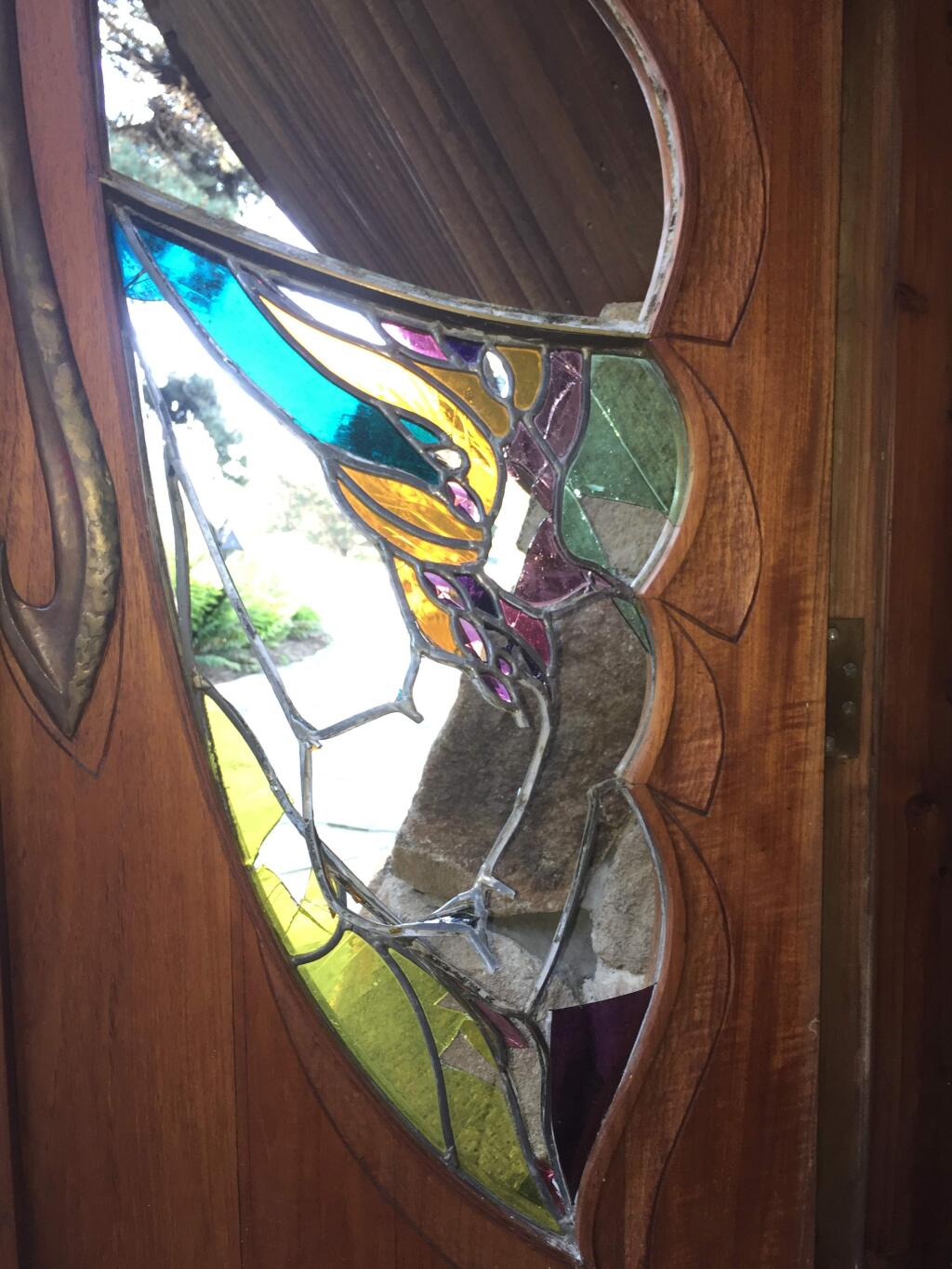 The Sea Ranch Chapel was damaged by vandals during a May break-in. (COURTESY PHOTO)