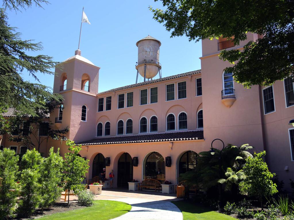 7/12/2013: E1:PC: Carey Watermark Investors Inc. acquired 75 percent of the Fairmont Sonoma Mission Inn & Spa. The Fairmont recently completed renovation to the lobby. (photo by John Burgess/The Press Democrat)