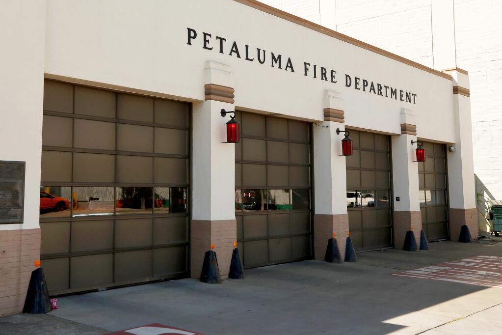 Petaluma Fire Station 1, located at 198 East D Street in Petaluma, California, on Wednesday, June 24, 2020. (Alvin Jornada / The Press Democrat)
