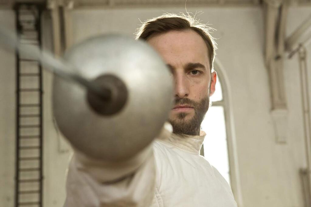 Märt Avandi as fencer Endel Nelis. who flees the Russian secret police to Estonia, begins a fencing club and returns to Russia when his students compete in a fencing tournament in 'The Fencer.' (CFI)