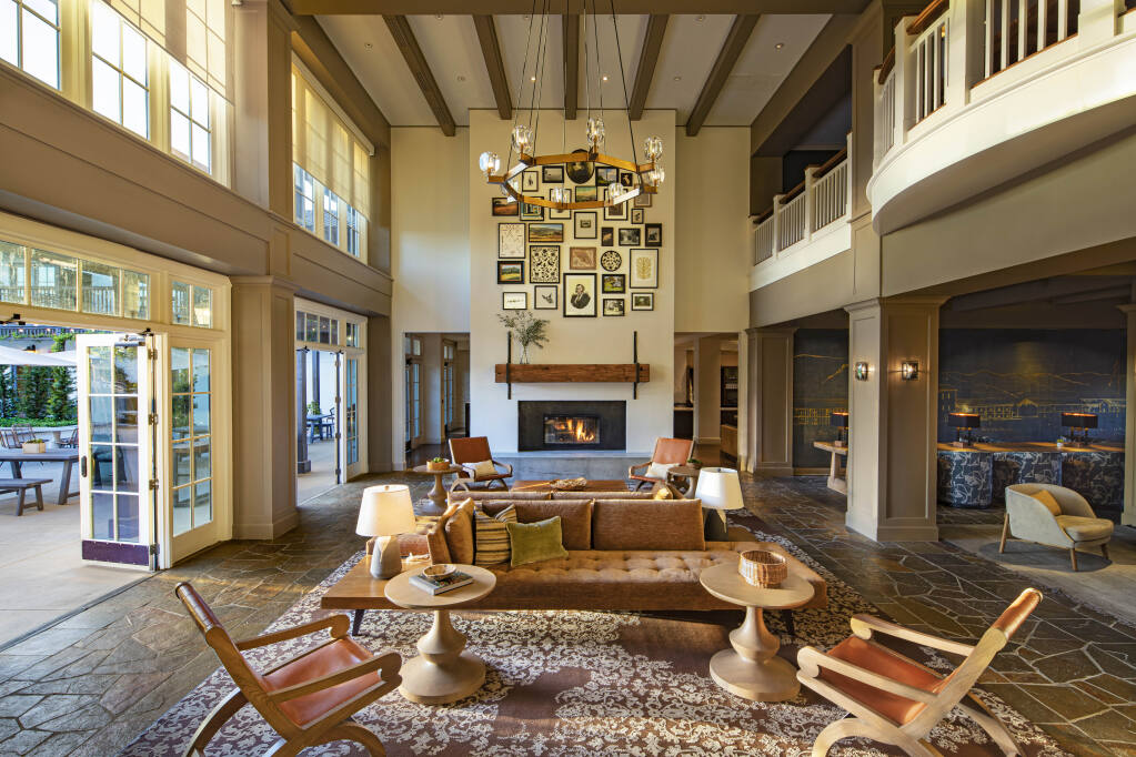 Inside the newly renovated Lodge at Sonoma. (Photos provided by the Lodge).