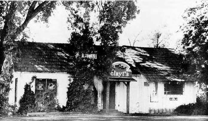 Clayt's Tavern, located at 3555B 4th St. in Santa, in 1958. (Courtesy of the Sonoma County Library)