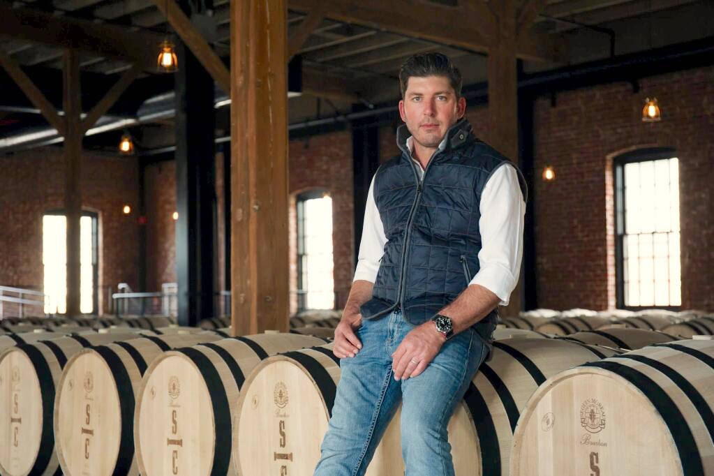 Dave Phinney opened Savage & Cooke distillery on historic Mare Island in Solano County in 2018. (Margaret Pattillo Photo)