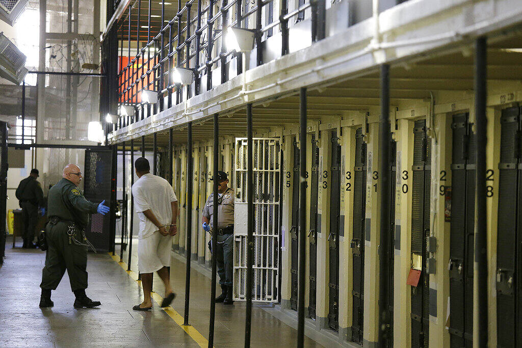 Prosecutors say California inmates, including some on San Quentin’s death row, fraudulently collected unemployment benefits. (ERIC RISBERG / Associated Press)