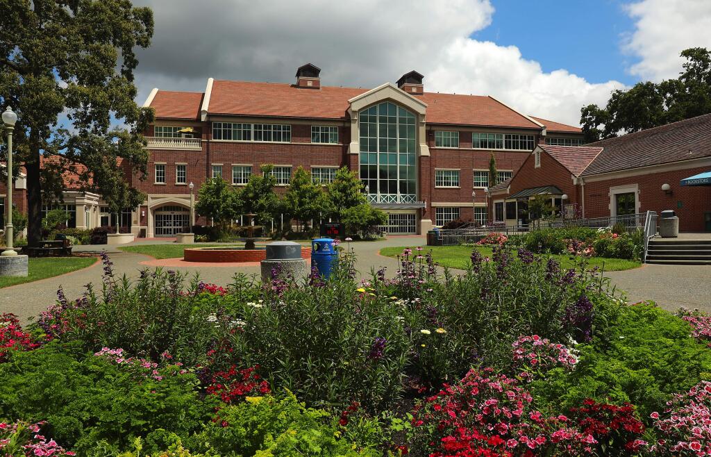 The Lawrence A. Bertolini Student Center on the SRJC campus (JOHN BURGESS/ PD)