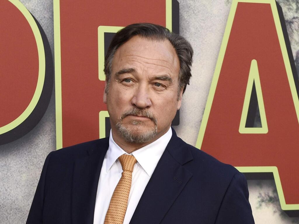 Jim Belushi, a cast member in 'Twin Peaks,' poses at the premiere of the Showtime series at The Theatre at Ace Hotel on Friday, May 19, 2017, in Los Angeles. (Photo by Chris Pizzello/Invision/AP)