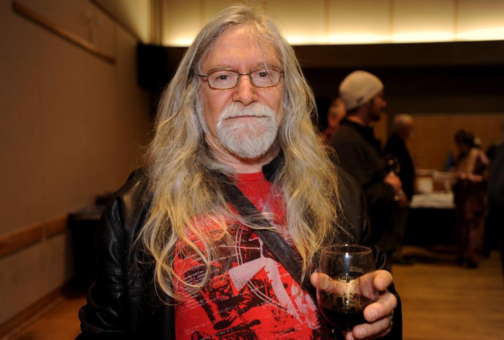 Singer-songwriter Norman Greenbaum at the Paws For Love auction and gala held at the Finley Community Center Auditorium in Santa Rosa Saturday evening. The event is a benefit for local animal shelters and rescue groups. February 11, 2012 (Photo: Erik Castro/for The Press Democrat)