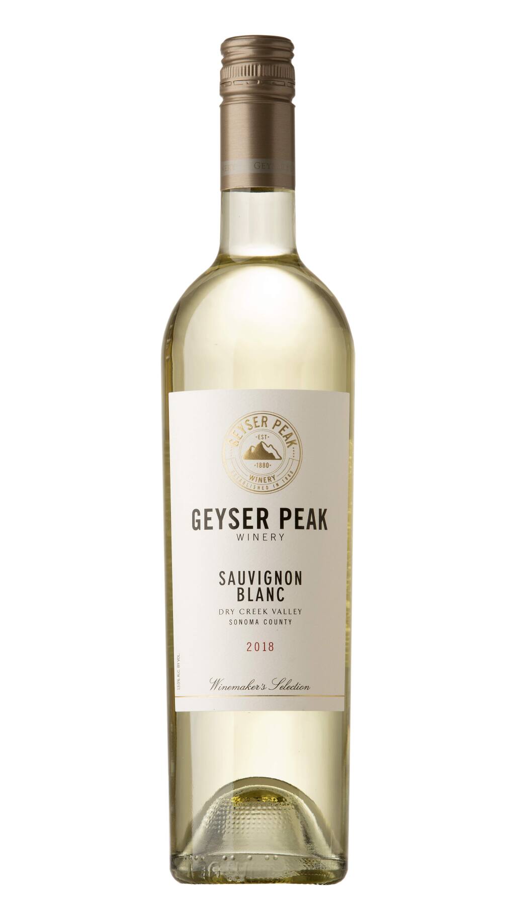 The North Coast Wine Challenge Best of Show White: Geyser Peak Winery 2018 Sauvignon Blanc, Dry Creek Valley. (photo by John Burgess/The Press Democrat)