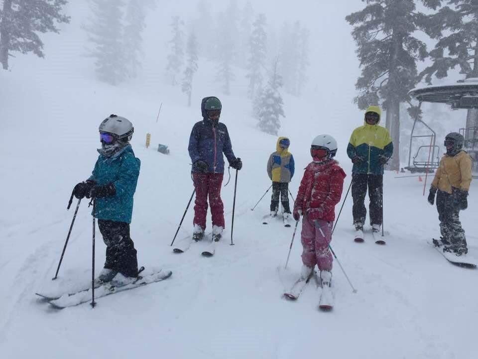 Alpine Meadows, on top of Yellow Chair, Monday, Feb. 20, 2017. (Marcus Hanschen)