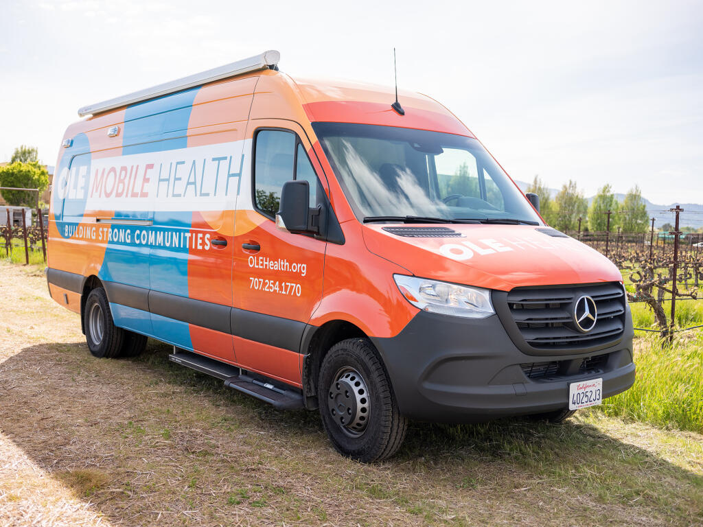 The OLE Health mobile health van. (OLE Health photo)