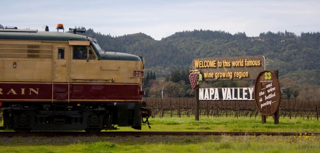 Only 32 seats per day are available on the Wine Train's new Quattro Tour which stops at four wineries on its 6-hour journey. (Courtesy Glodow Nead Communications)
