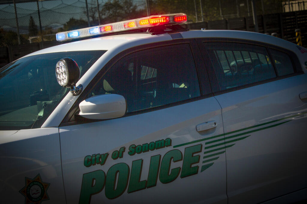 Sonoma Police Department on Thursday, Oct. 27, 2022. (Robbi Pengelly/Index-Tribune)