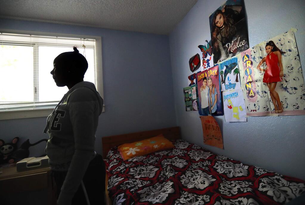 R House is a group home for foster kids with mental illness and drug addictions in Santa Rosa. The home will close because of financial problems after finding proper placements for the remaining teens. (John Burgess/The Press Democrat)