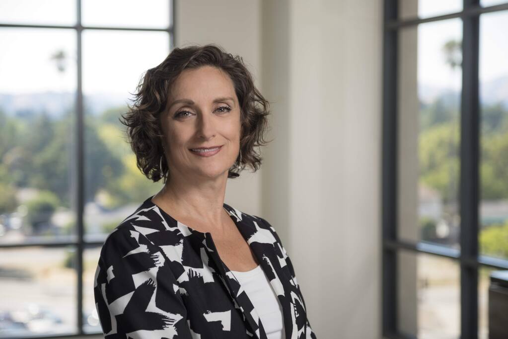 Tania Kelley, senior vice president and head of marketing, Hennessy Funds, Novato, is a 2019 winner of North Bay Business Journal's Women in Business Awards. (Rob Villanueva / RVSF)