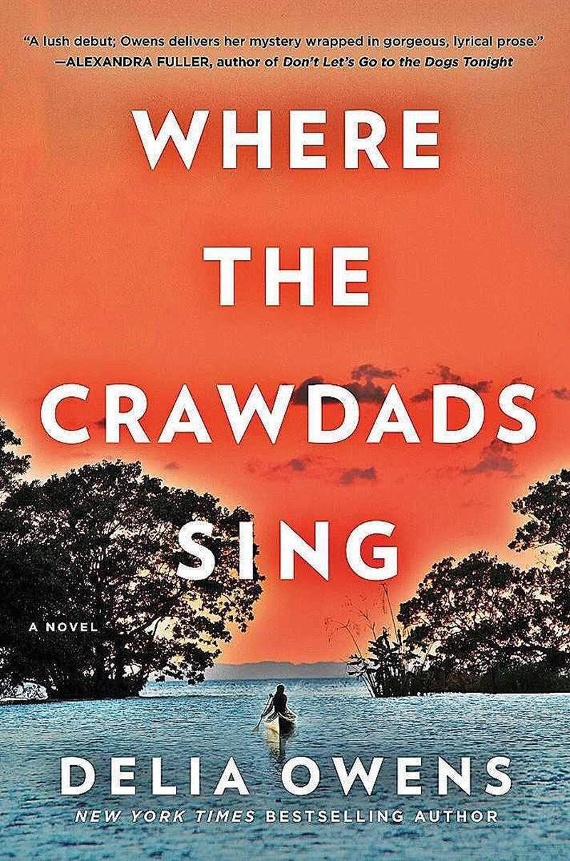 Delia Owens' 'Where the Crawdads Sing' is No. 1 on the fiction and nonfiction bestseller list this week.