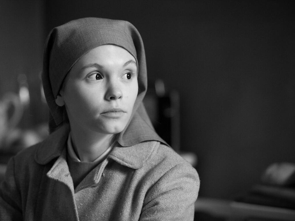 This image released by Music Box Films shows Agata Trzebuchowska in a scene from 'Ida.' (AP Photo/Music Box Films)