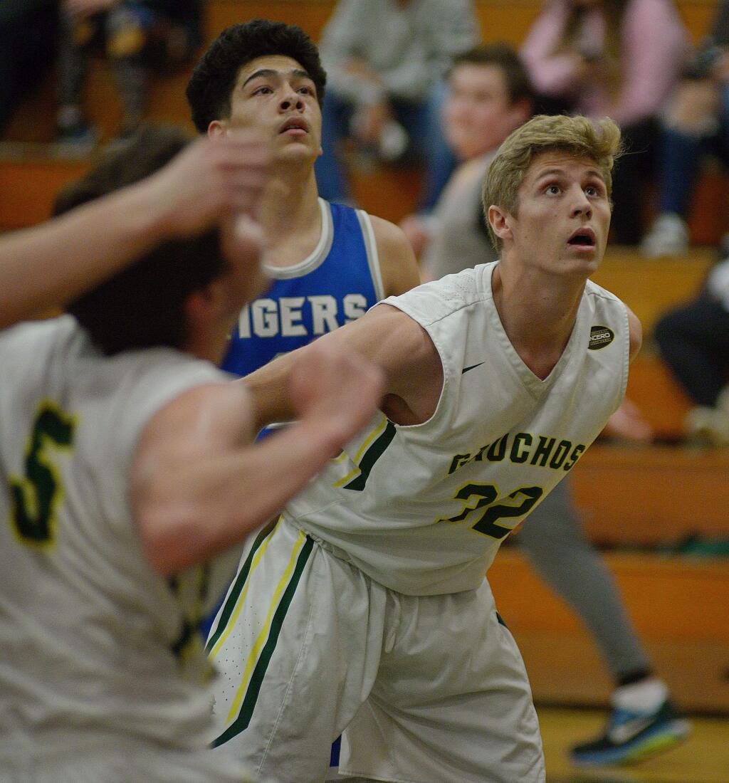 SUMNER FOWLER/FOR THE ARGUS-COURIERNate Busse and the Casa Grande Gauchos come back from a Christmas break to play in the Sonoma County Classic this weekend.