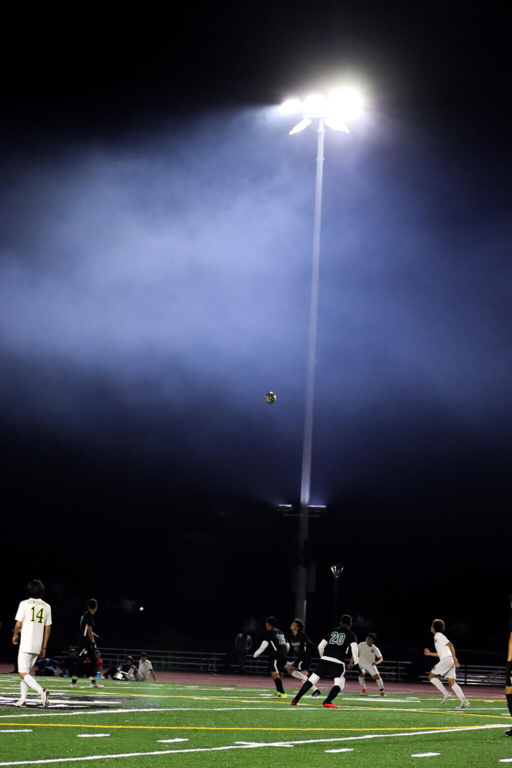 Sonoma Valley High School Dragons soccer team versus San Marin in a pre-season scrimmage. (Caya Aronson/Index-Tribune)
