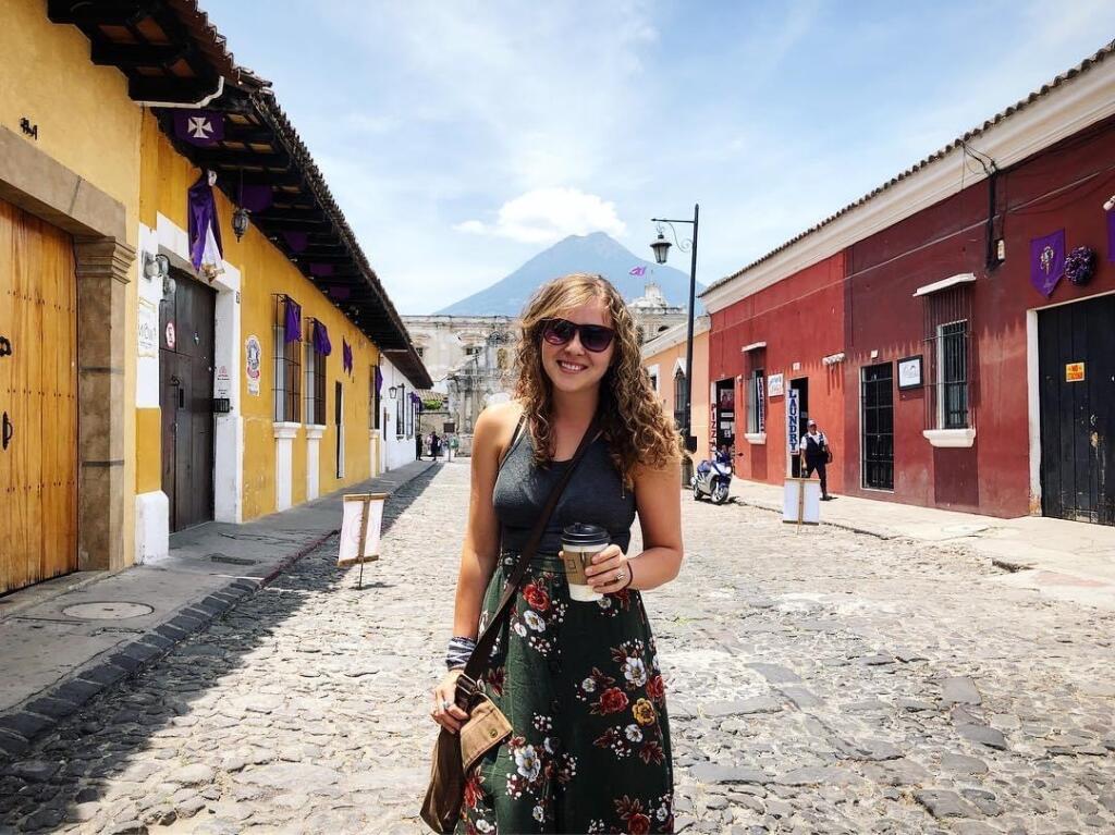 Hannah Beausang studied Spanish in Guatemala and got her English language teaching certification there.