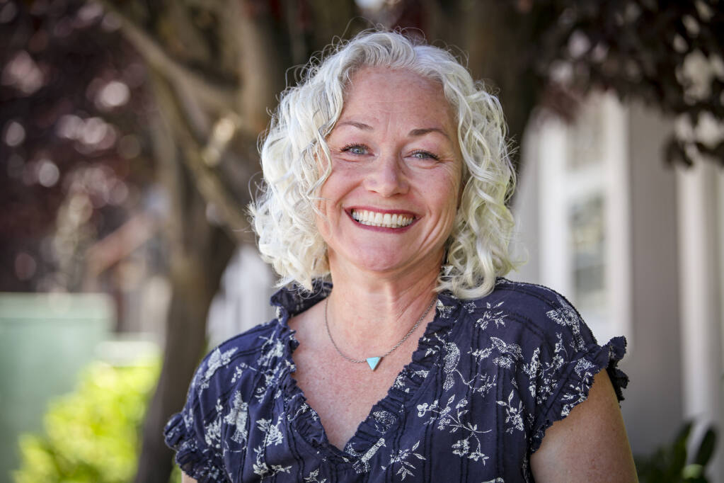 Nichole Warwick is the executive director of Petaluma’s new health initiative, Blue Zones, pictured on Tuesday, July 11, 2023. (CRISSY PASCUAL/ARGUS-COURIER STAFF)