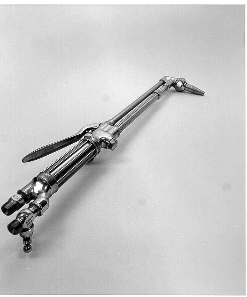 Frank P. Doyle used this blowtorch to cut the chain opening the Golden Gate Bridge in 1937. (Sonoma County Library)