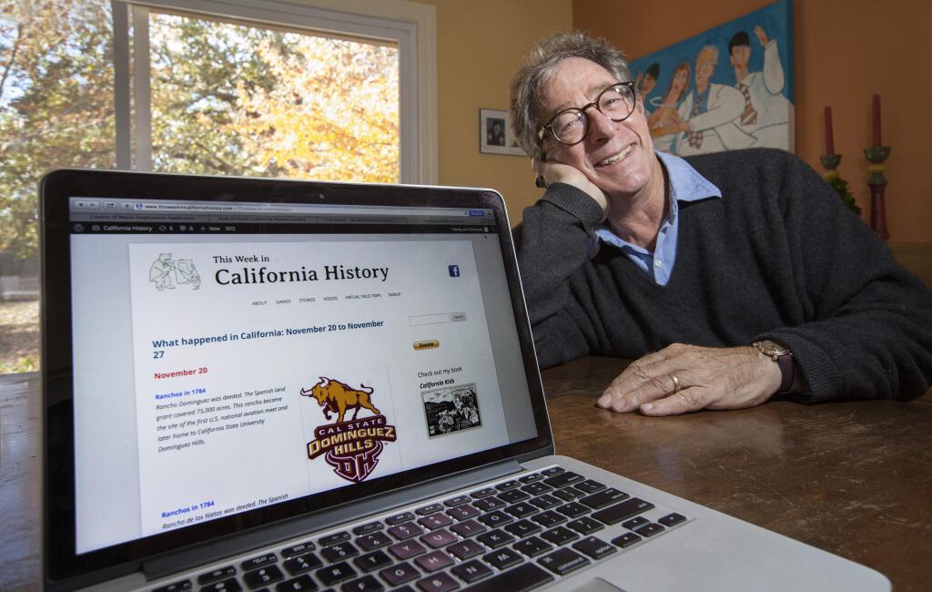 'This Week in California History' is the culmination of Jim Silverman's life's work.
