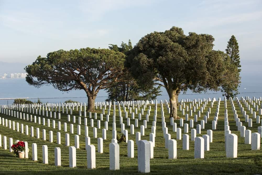 National Cemetery on January 3, 2014 in San Diego. (Victor Maschek / Shutterstock.com)