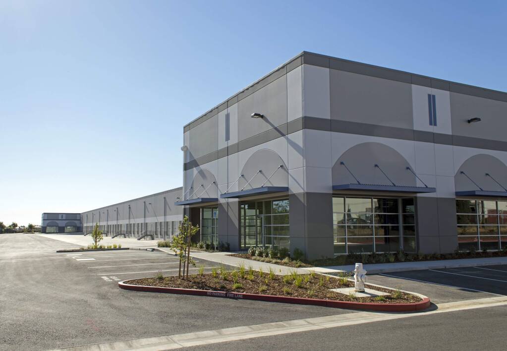 The 321,933 square foot Amazon Distribution Center built in 2017 in the Vacaville Business Park is Amazon's first distribution center in the North Bay. (Buzz Oates Companies)