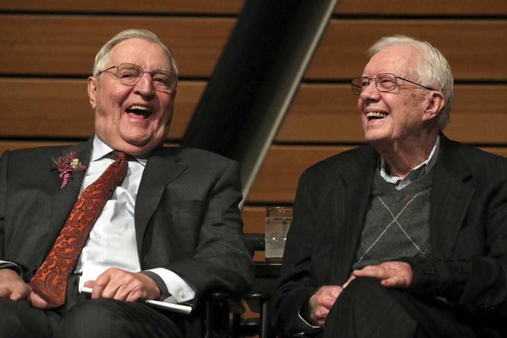 Walter Mondale lost the 1984 presidential election in a landslide, but he shaped the modern vice presidency with his role during the Carter administration. (ANTHONY SOUFFLE / Minneapolis Star Tribune, 2018)