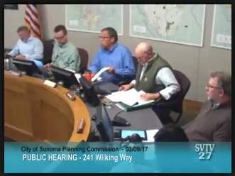 The Sonoma Planning Commission is in a state of flux.