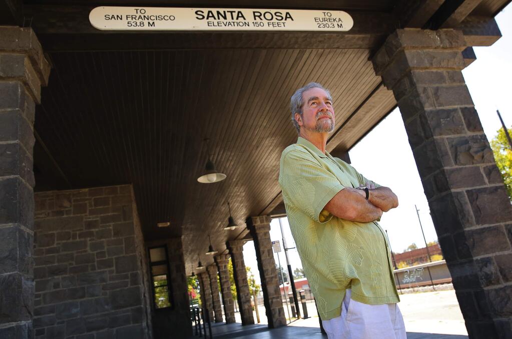 Don Cambou created a film on the history of Santa Rosa, titled 'Santa Rosa: The Chosen Spot of All the Earth...' (CHRISTOPHER CHUNG / The Press Democrat)