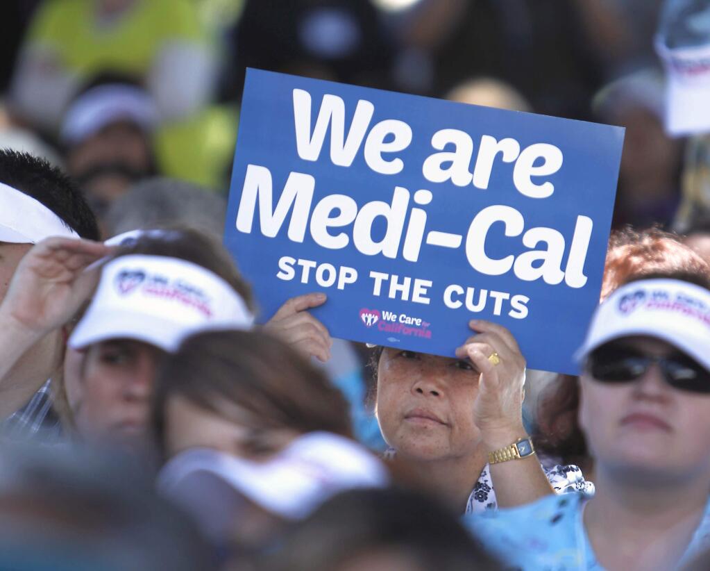 Proposition 52 is a constitutional amendment establishing a hospital fee to leveral federal funding for Medi-Cal, the state's health insurance program for the poor. (RICH PEDRONCELLI / Associated Press)