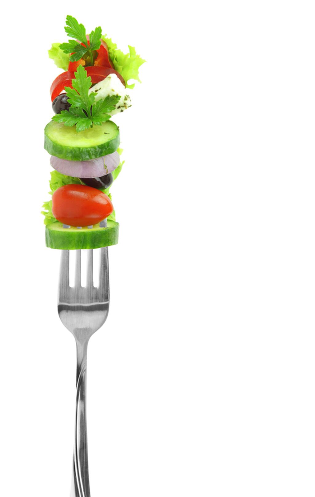 vegetables fork