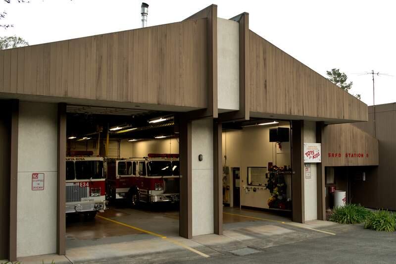 Santa Rosa's former Station 5 on Parker Hill Road, pictured on December 13, 2013. (Alvin Jornada / The Press Democrat)