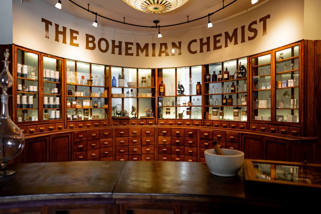 The Bohemian Chemist is an apothecary operated by Jim Roberts, a Mendocino County business owner with several operations in the cannabis space. (Nikolas Zvolensky Photography)
