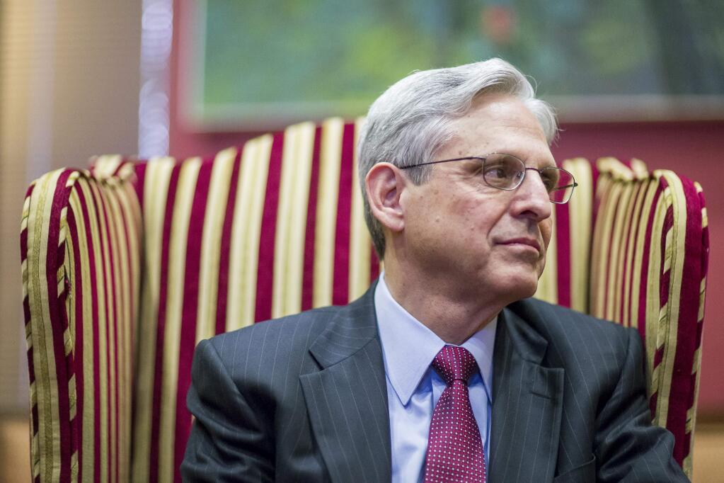 Merrick Garland, President Barack Obama's nominee for the Supreme Court, has waited more than four months for a Senate confirmation hearing. (ZACH GIBSON / New York Times)