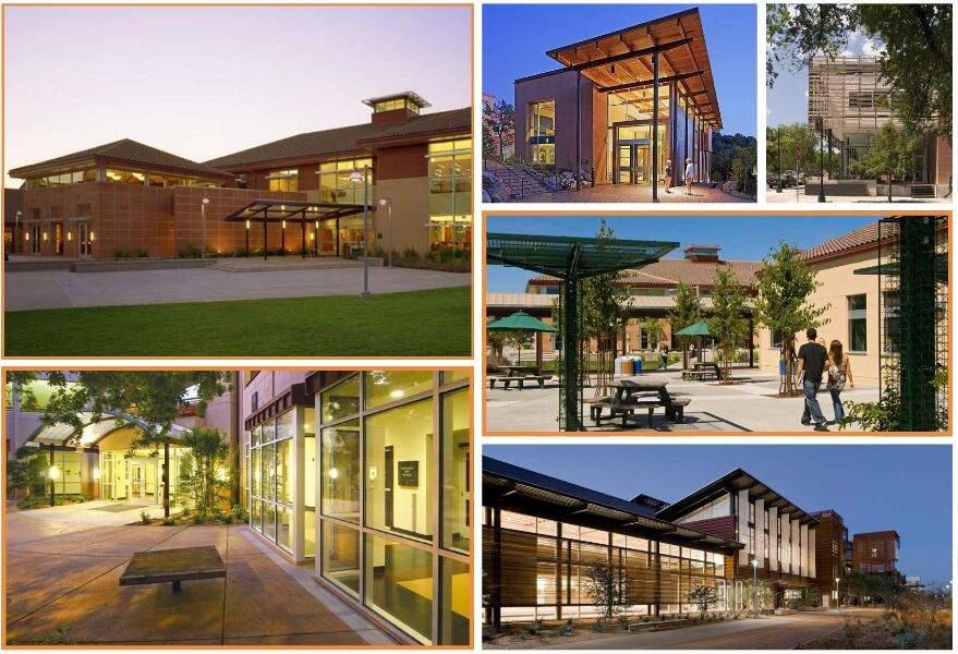 A proposed vision for the Santa Rosa Junior College Petaluma campus. (SRJC Master Facilities Plan, Gensler)
