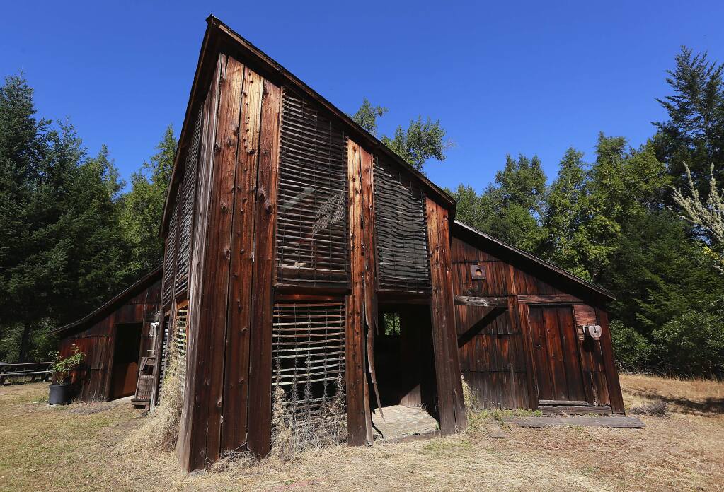 The Pond Farm Studio Barn and home of potter Marguerite Wildenhain in the Austin Creek State Recreation Area have been added to the National Registry of Historic Places. (John Burgess / PD)