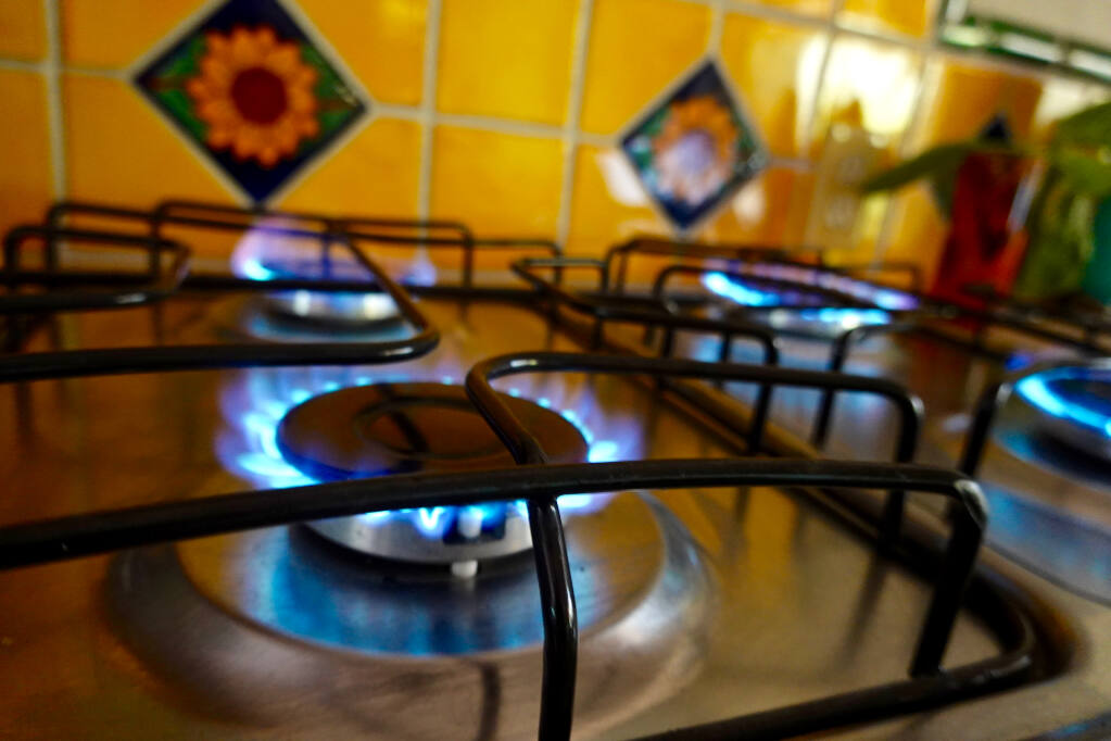 To get to California’s goal of being carbon energy free by 2045, some cities are moving to ban natural gas installation in new homes.  (Kathryn Reed Photo)