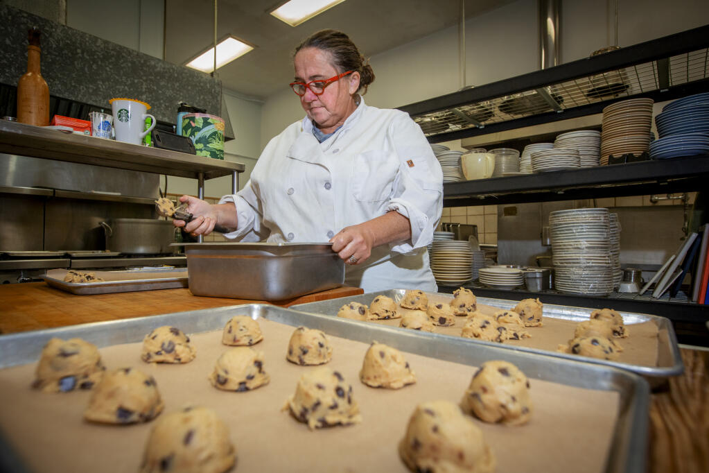 Caterer Mara Roche, aka Aunt Momo, will bring a lively new menu to the Moose Lodge.  (Photo by Robbi Pengelly/Index-Tribune)