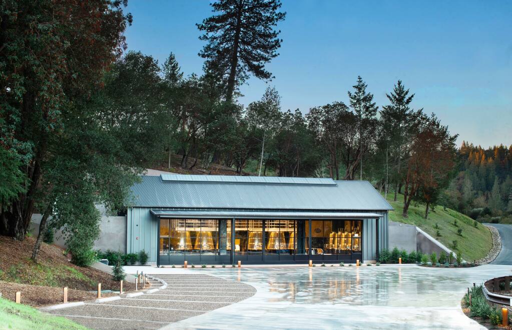 The new 14,000-square-foot Knights Bridge Winery production facility will enable the Sonoma County vintner to increase its ability to produce an estimated 10,000 cases per year.
