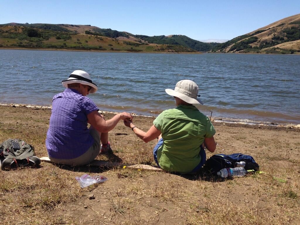 Tour 3: Tomales Bay and West Marin, Nicasio Reservoir. Enjoy a hike at the Nicasio reservoir just east of Point Reyes Station. (Photo from TARA HARVEY and GEZA KADAR)